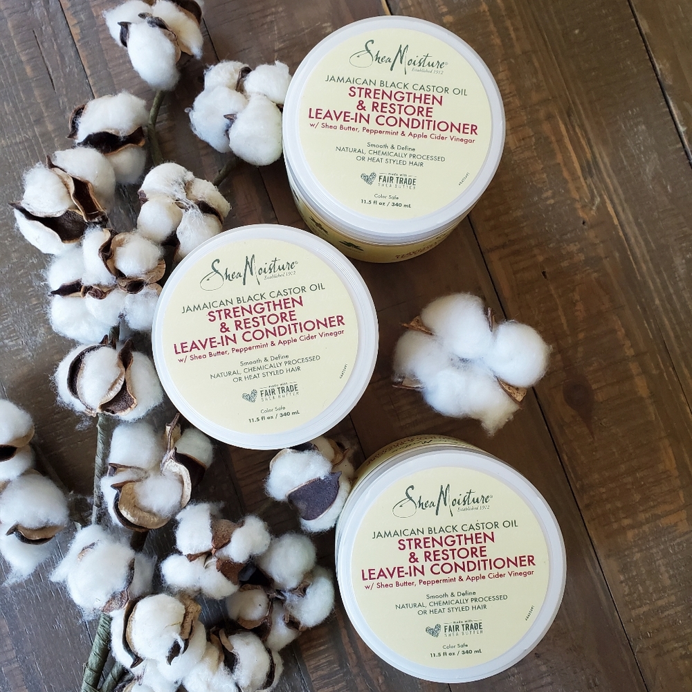 SheaMoisture Jamaican Black Castor Oil Strengthen & Restore Leave-in Conditioner